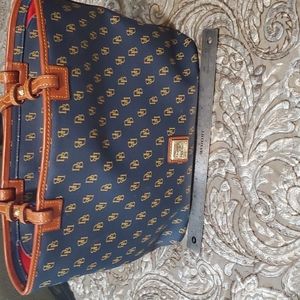 Dooney and Bourke Coated cotton shopper